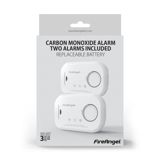 Fire Angel Carbon Monoxide Alarm Twin Pack
