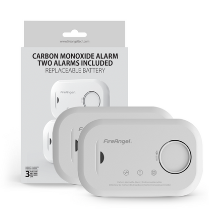 Fire Angel Carbon Monoxide Alarm Twin Pack