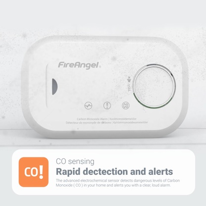 Fire Angel Carbon Monoxide Alarm Twin Pack