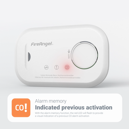 Fire Angel Carbon Monoxide Alarm Twin Pack