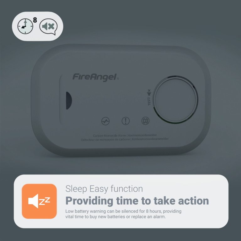 Fire Angel Carbon Monoxide Alarm Twin Pack