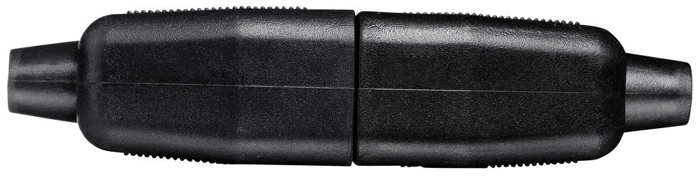 Masterplug 2 x 10 Amp 2 Pin Heavy Duty Reversible Connector Black