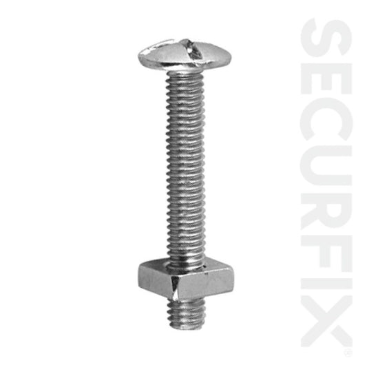 Roofing Bolt ZP M6x100mm