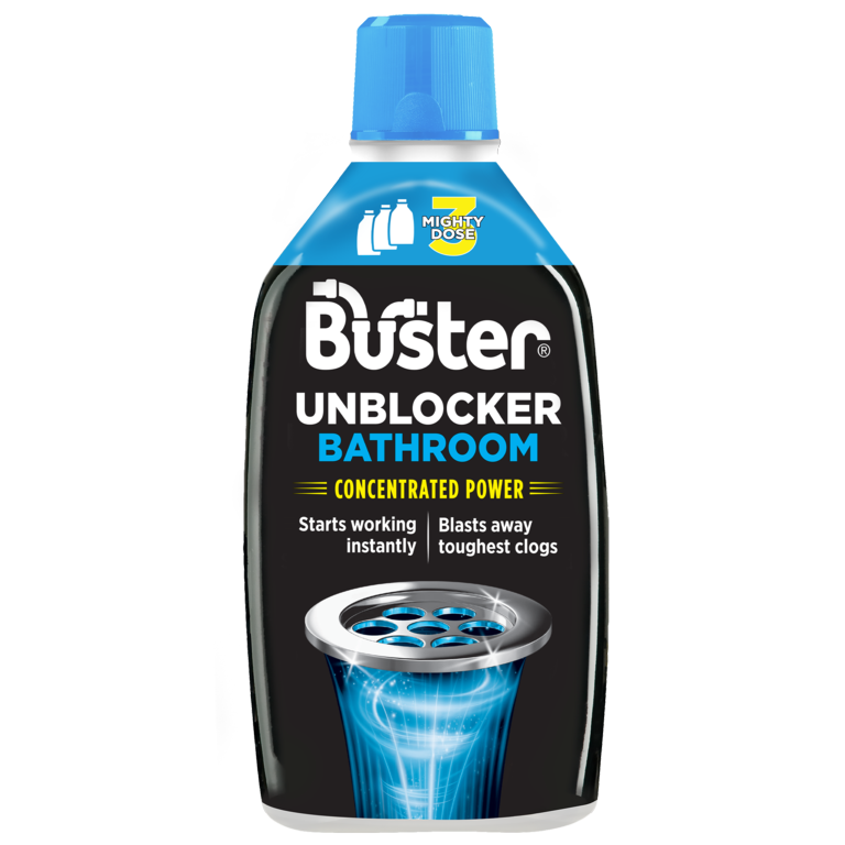 Buster Bathroom Plughole Unblocker 3 Dose