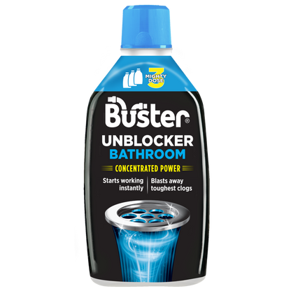Buster Bathroom Plughole Unblocker 3 Dose