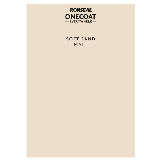 Ronseal Peel & Stick One Coat Everywhere Soft Sand Matt