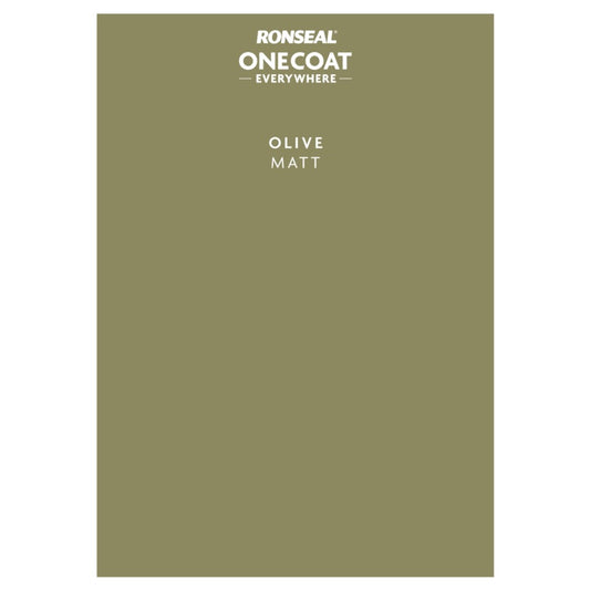 Ronseal Peel & Stick One Coat Everywhere Olive Matt