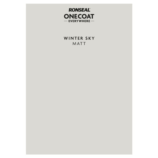 Ronseal Peel & Stick One Coat Everywhere Winter Sky Matt