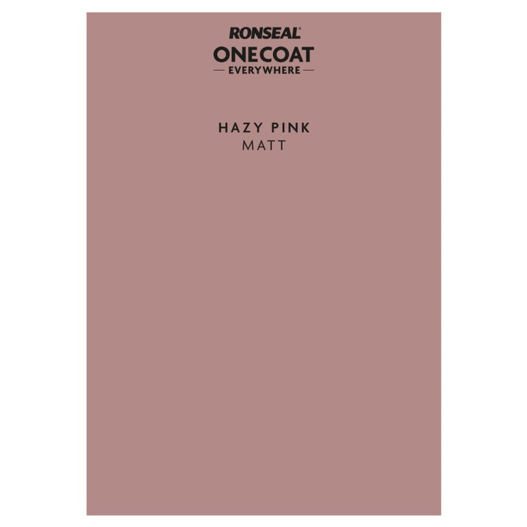 Ronseal Peel & Stick One Coat Everywhere Hazy Pink