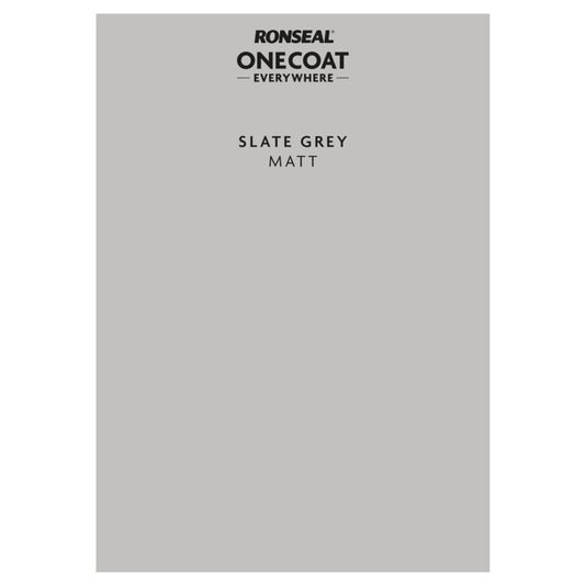 Ronseal Peel & Stick One Coat Everywhere Slate Grey