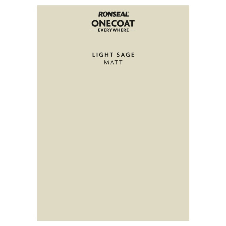Ronseal Peel & Stick One Coat Everywhere Light Sage Matt