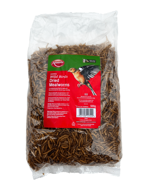 Ambassador Dried Mealworms 500g