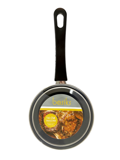 Basiks Carbon Steel Saucepan And Lid