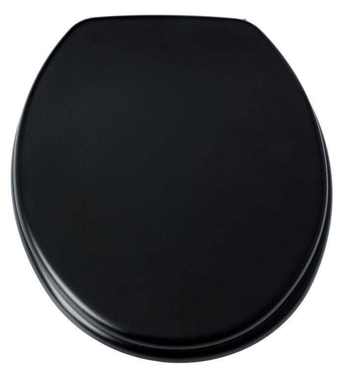 Blue Canyon Hampton MDF Toilet Seat Black