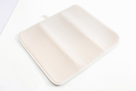Casa & Casa Microfibre Dish Drying Mat 45 x 40cm Cream