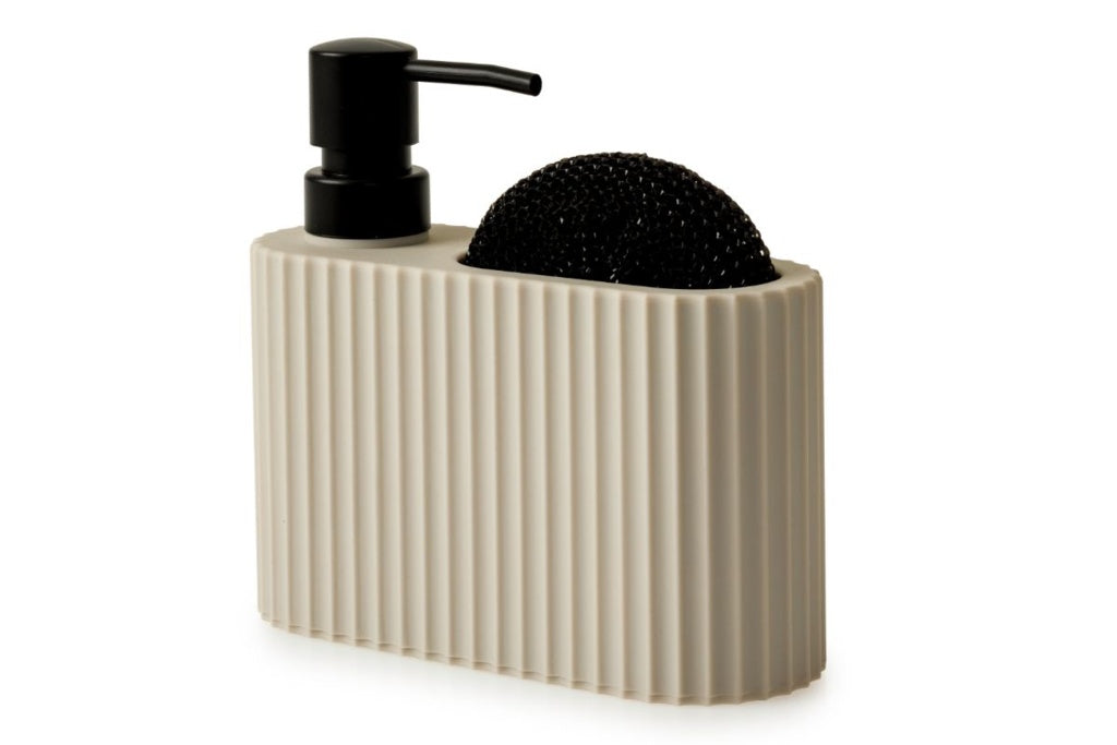 Casa & Casa Berkeley Soap Dispenser & Holder Cream