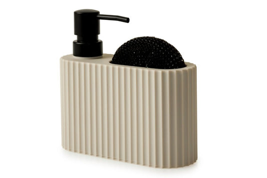 Casa & Casa Berkeley Soap Dispenser & Holder Cream