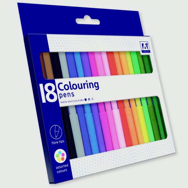 Ig Design 18 Colouring Pens