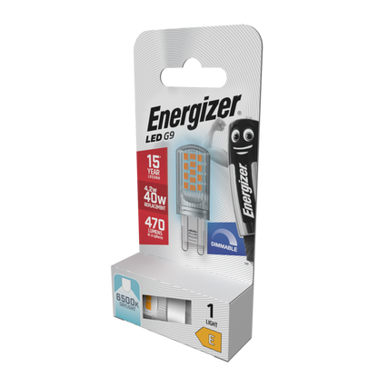 Energizer LED G9 4.2w 470lm Dimmable