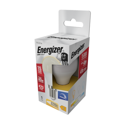Energizer LED Golf 470lm Opal E14 Dimmable