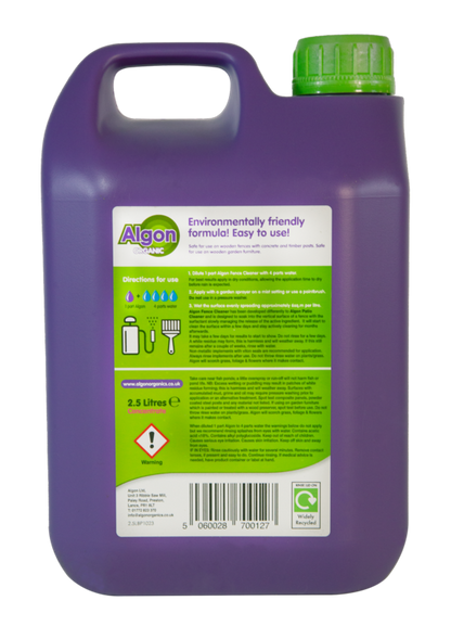 Organic Fence Cleaner Concentrate