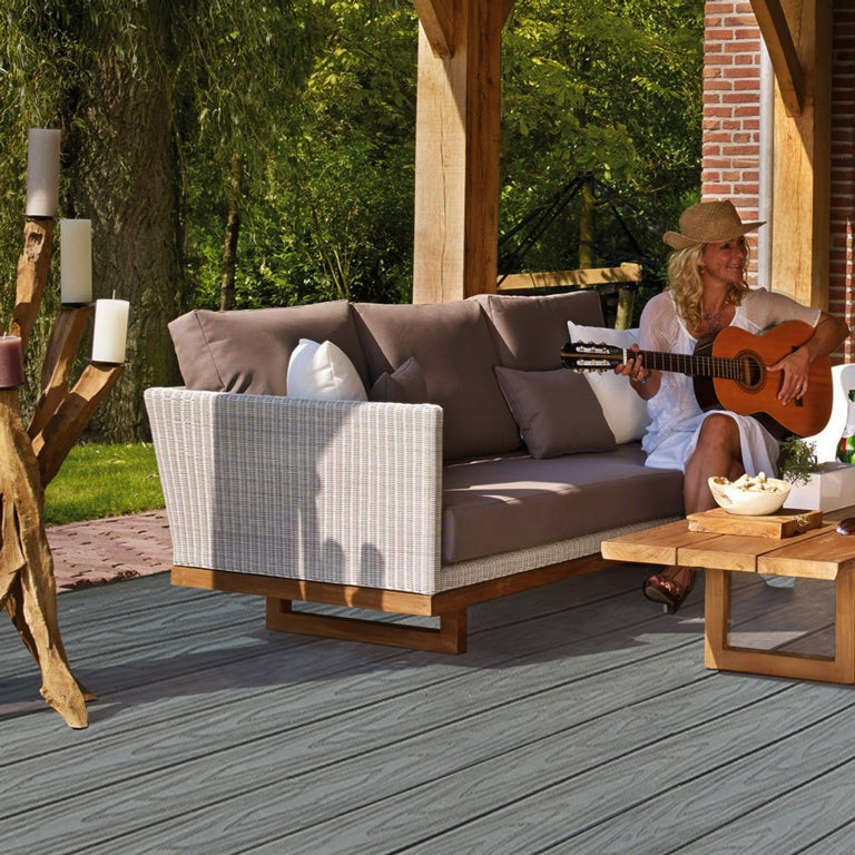 Eurodeck Composite Decking Board Dark Grey