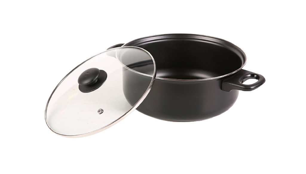 Basiks Carbon Steel Stock Pot