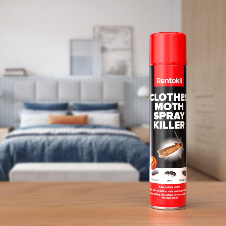 Rentokil Clothes Moth Spray Killer 300ml
