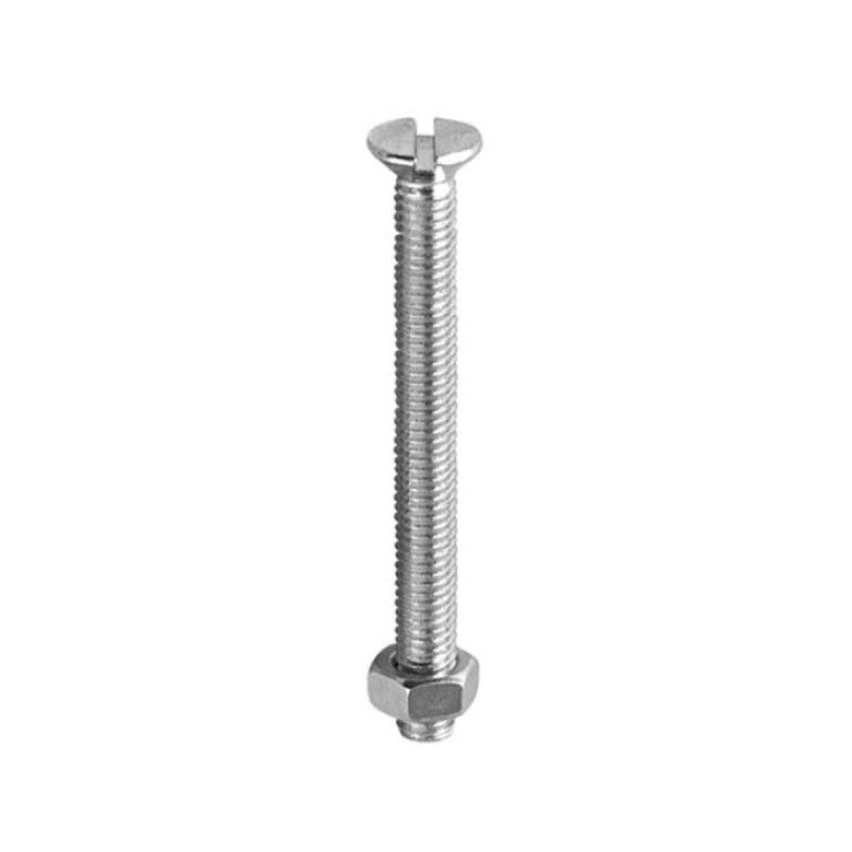Securpak Machine Screw & Nut ZP Pack 6