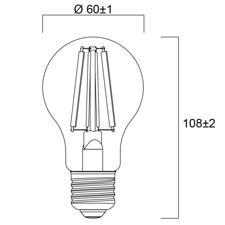 Sylvania LED GLS Lamp E27 Es N/W 4w A Rated