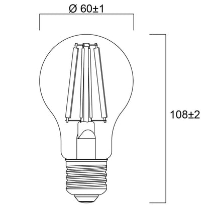 Sylvania LED GLS Lamp E27 Es N/W 4w A Rated