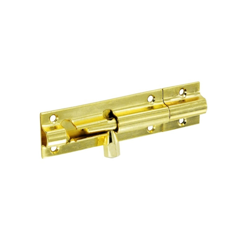 Securit Brass Door Bolt 1" Wide 50mm
