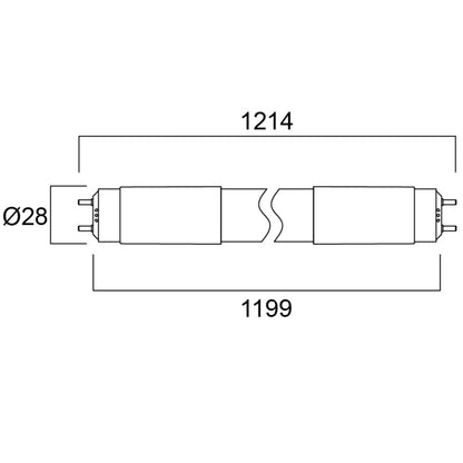 Sylvania T8 LED Tube V3 2400lm 4ft 865