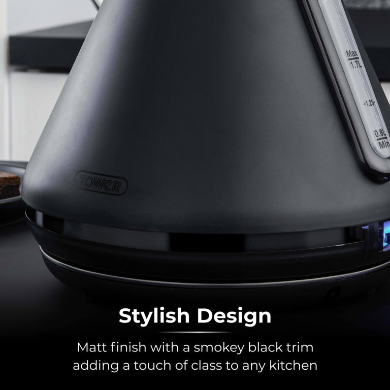 Tower Sera Black Kettle 3kw