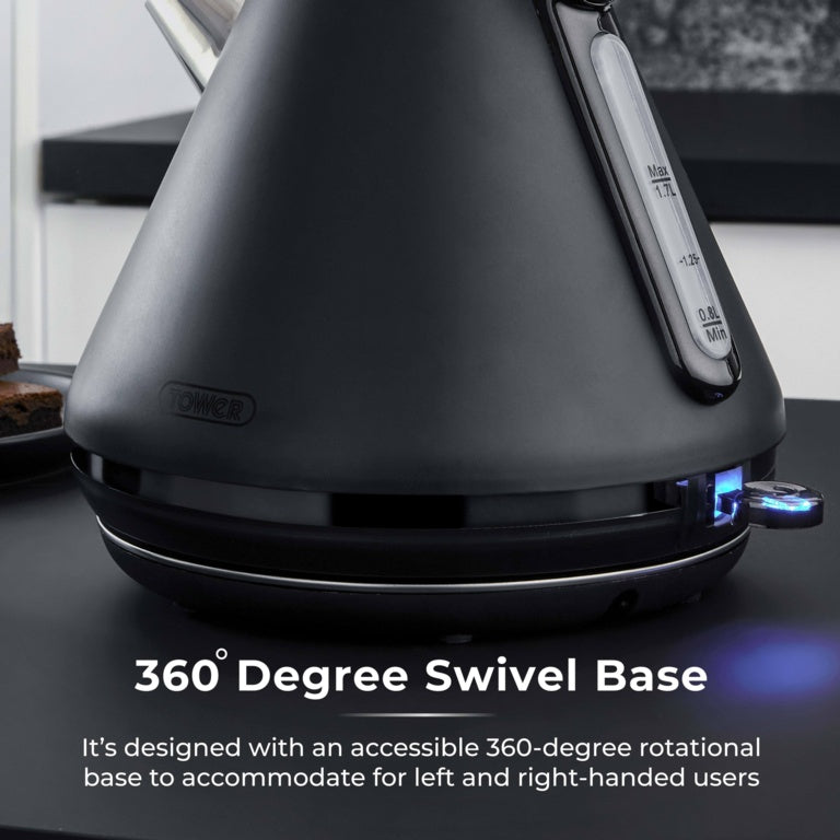 Tower Sera Black Kettle 3kw