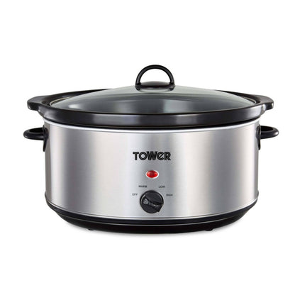Tower Steel Slow Cooker Stainless