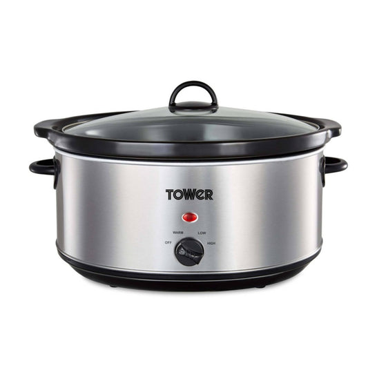 Tower Steel Slow Cooker Stainless