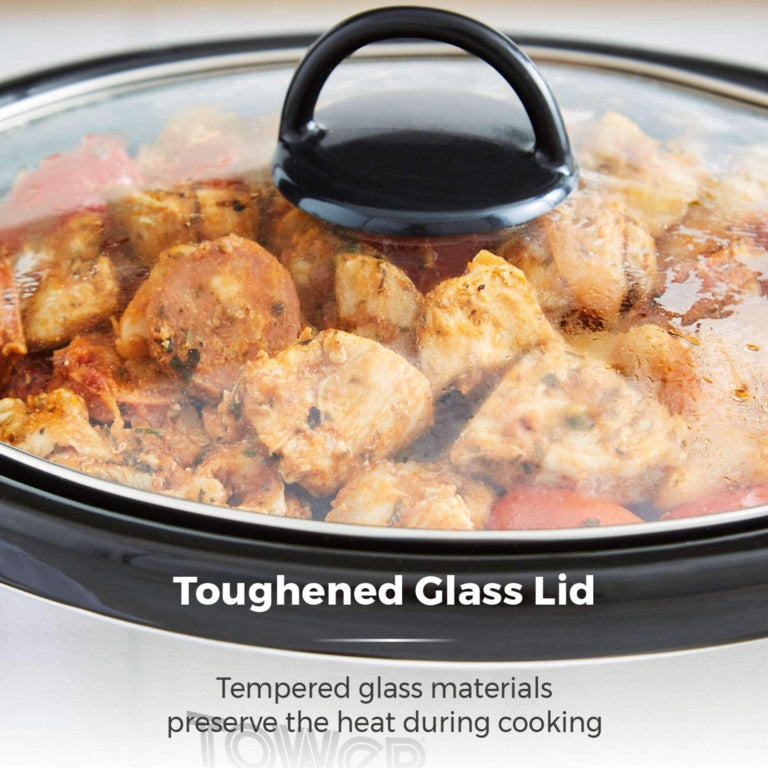 Tower Steel Slow Cooker Stainless