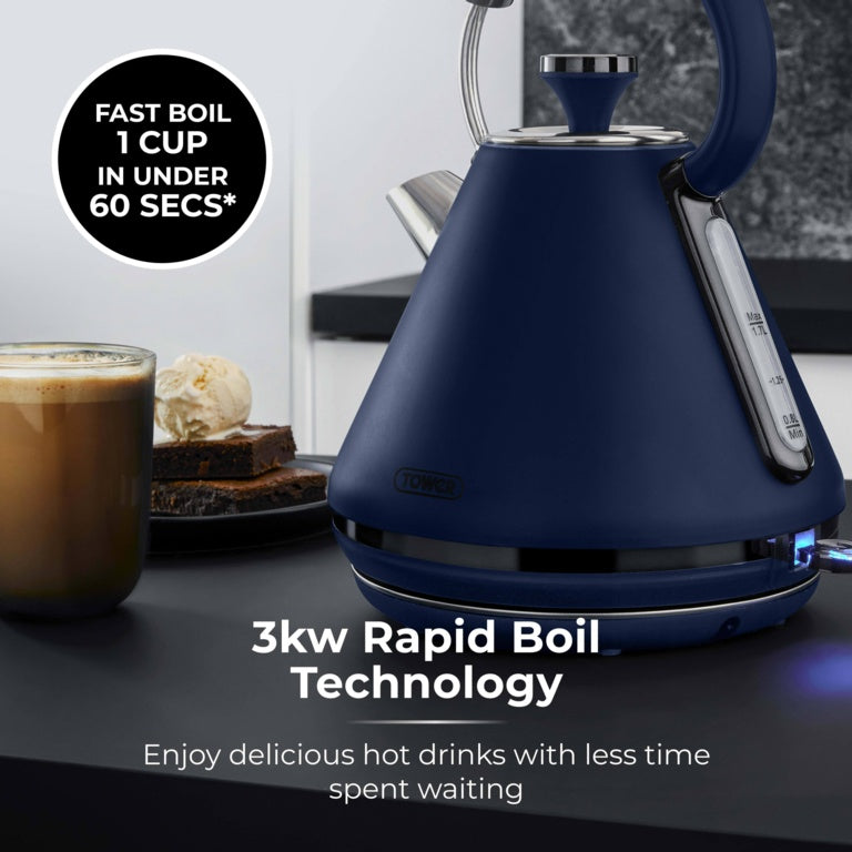 Tower Sera Midnight Blue Kettle 3kw