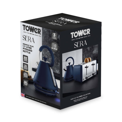 Tower Sera Midnight Blue Kettle 3kw