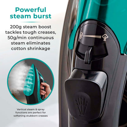 Tower Ceraglide Iron Cord /Cordless Teal