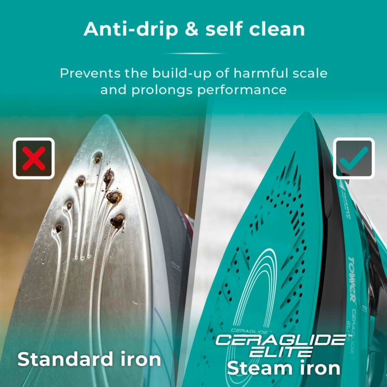 Tower Ceraglide Iron Cord /Cordless Teal