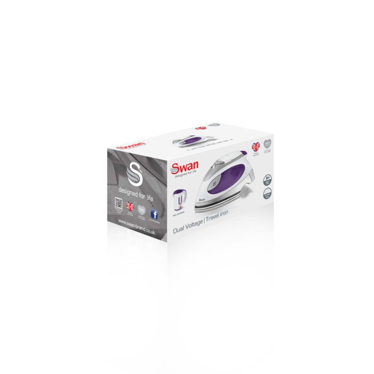 Swan Travel Iron With Pouch