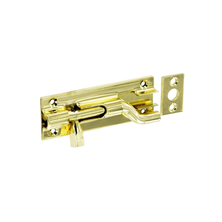 Securit Brass Necked Bolt 1" Wide 75mm