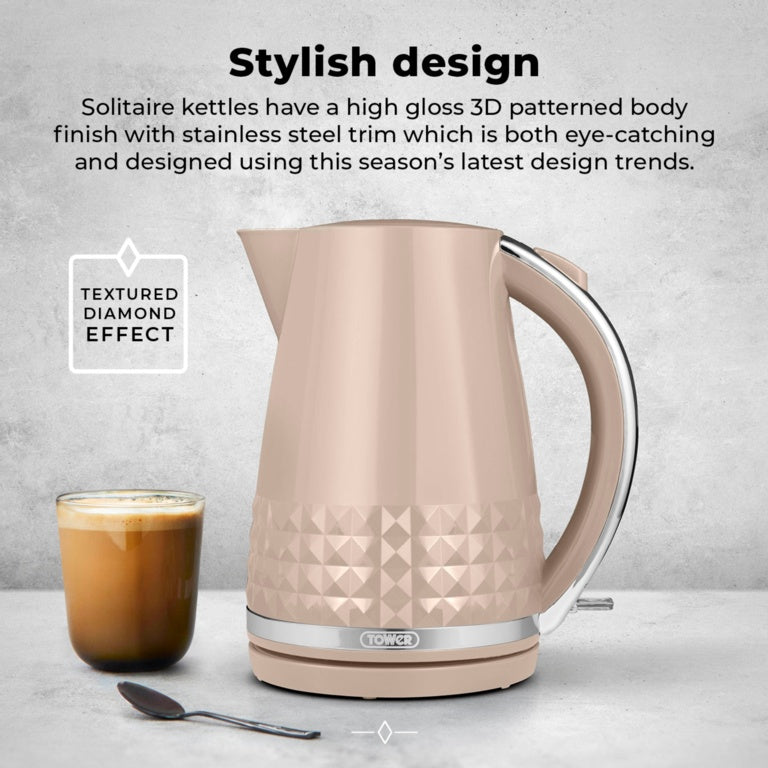 Tower Solataire Latte Kettle 3kw