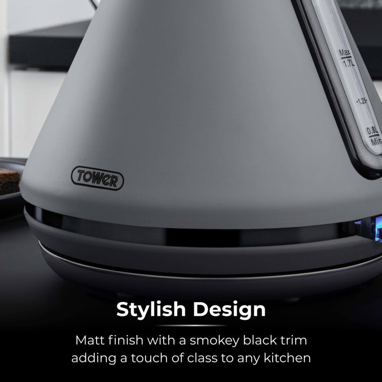 Tower Sera Grey Kettle 3kw