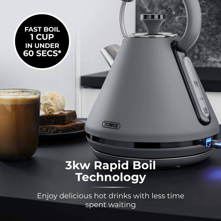Tower Sera Grey Kettle 3kw