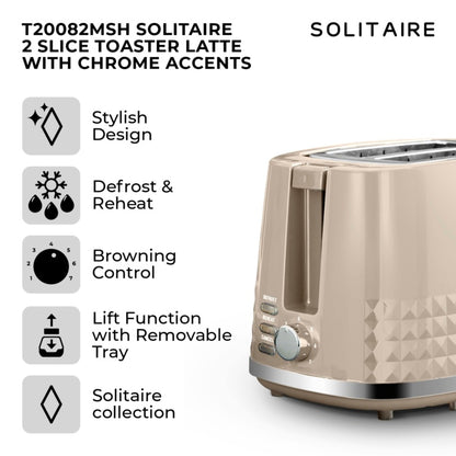 Tower Solataire 2 Slice Toaster