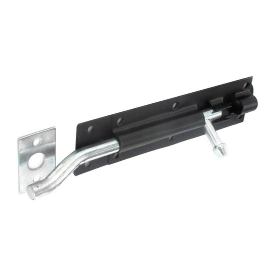 Securit Necked Tower Bolt Black