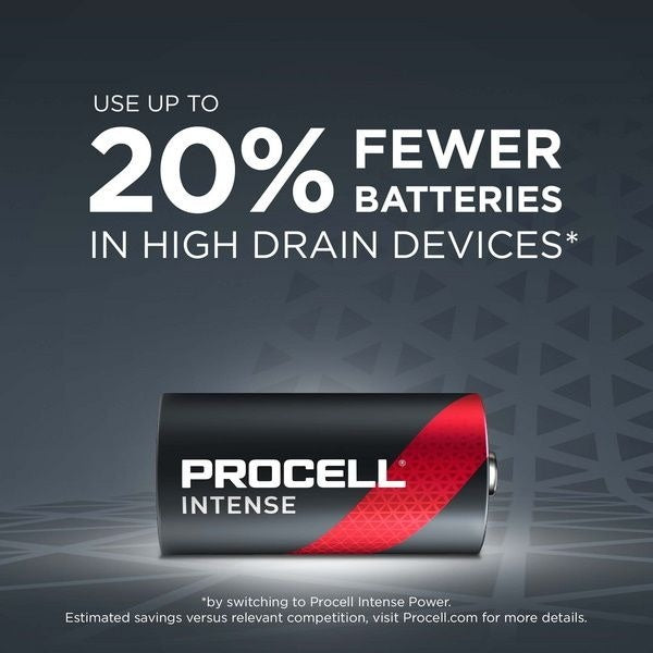 Procell Intense Alkaline Battery LR14 C